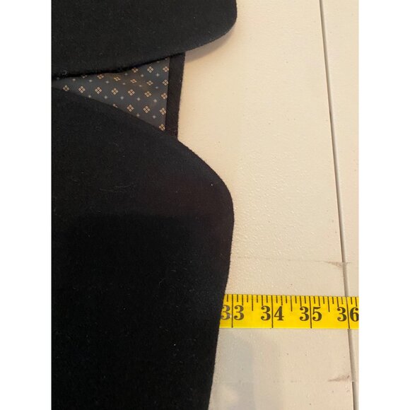 Lauren Ralph Lauren Mens Black Wool Silk Blazer Jacket 44L - Picture 7 of 12